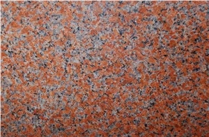 Polished China Maple Red Granite G562