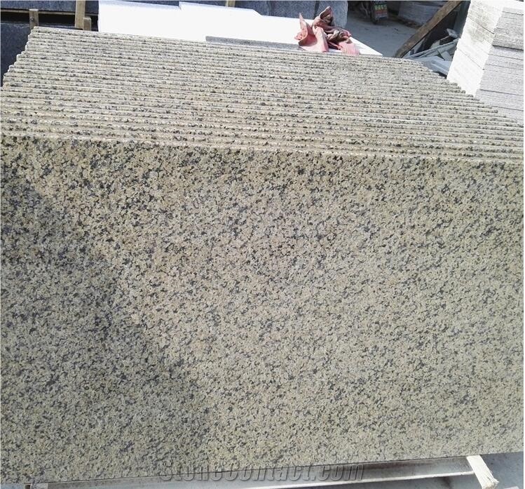 Polished Chinese Jiangxi Yellow Granite