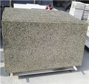 Polished Chinese Jiangxi Yellow Granite