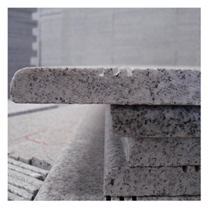 Polished Chinese White Granite G603 Stone Steps