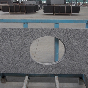 Polished Grey Bathroom Granite G603 Bathroom Countertop