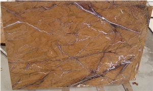 Polished India Rainforest Gold Marble Stone Slabs