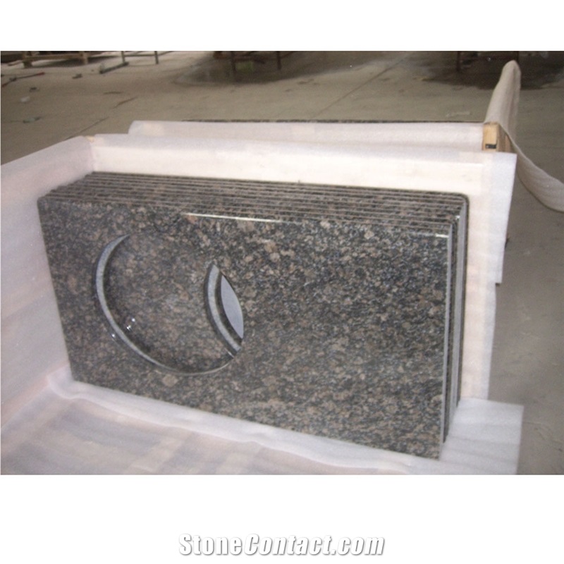 Polished India Sapphire Blue Granite Countertop