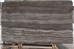 Polished Iran Grey Persian Silver Travertine Slabs