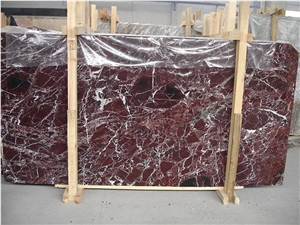 Polished Italy Rosso Levanto Marble Slabs Tiles