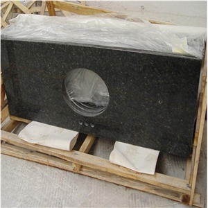 Polished Premium Labrador Green Granite Countertop