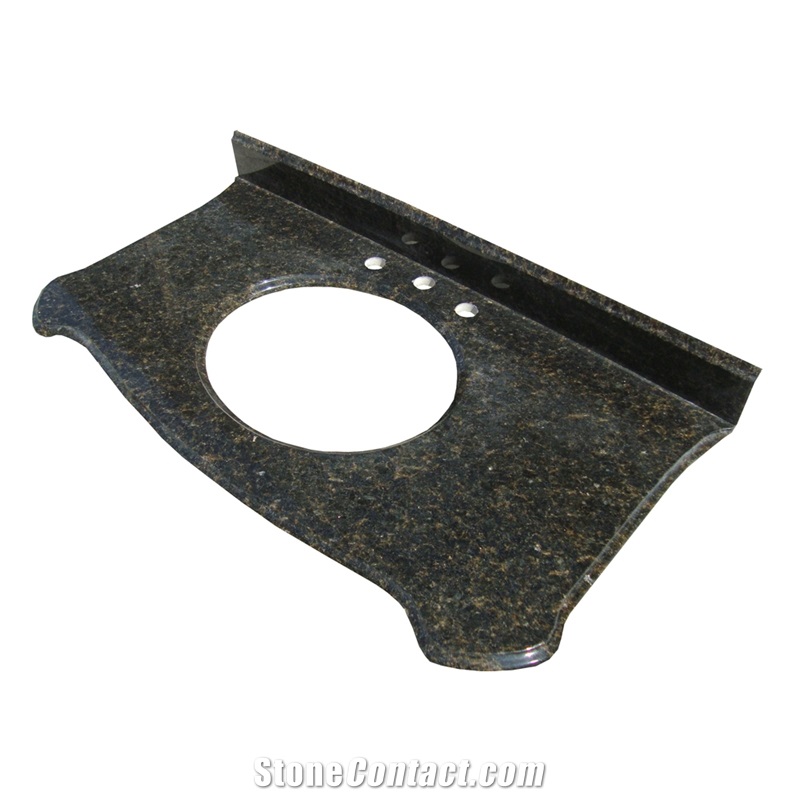 Polished Premium Labrador Green Granite Countertop