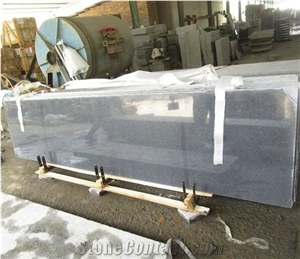 Polished Sesame Black Granite G654 Slabs