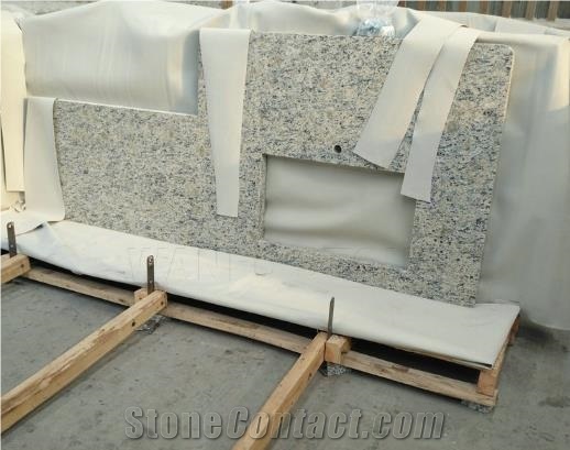 Santa Cecilia Light Granite Kitchen Countertops