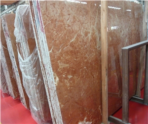 Spainsh Rosso Alicante Red Marble Stone Slabs Tile