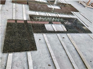 Verde Ubatuba Green Granite Kitchen Countertop