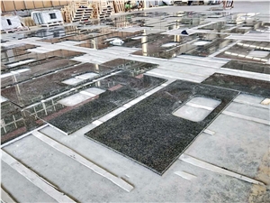 Verde Ubatuba Green Granite Kitchen Countertop