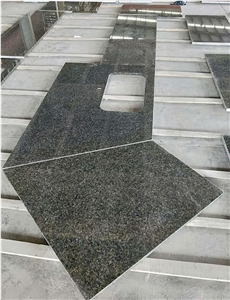 Verde Ubatuba Green Granite Kitchen Countertop
