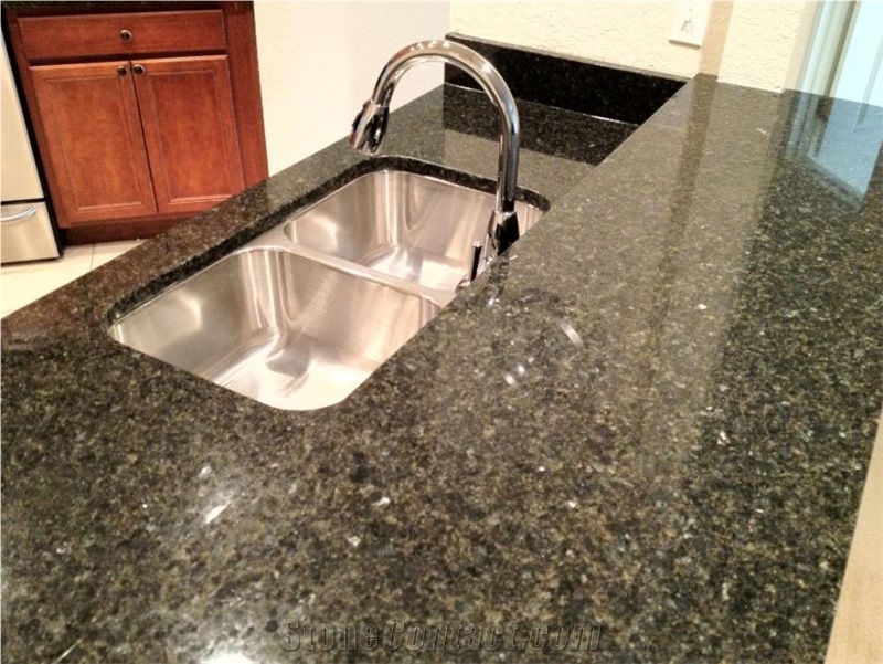 Verde Ubatuba Green Granite Polished Slabs&Tiles