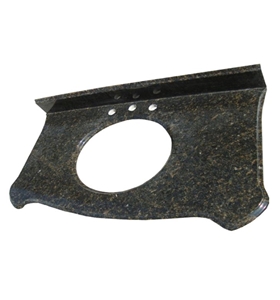Verde Ubatuba Green Granite Polished Vanity Tops