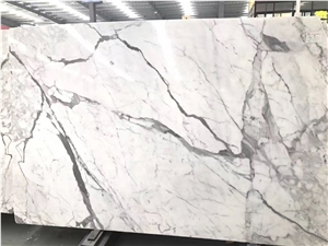 White Statuario Italy Statuary Marble Slabs Tiles