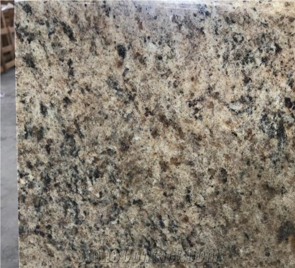 Yellow Giallo Ornamental Granite Slabs