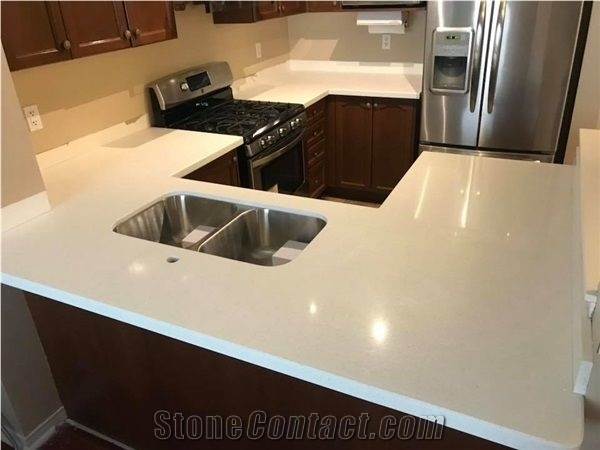 Solid Surface Quartz Kitchen Countertop