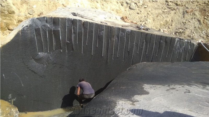 Warangal Black Granite Blocks