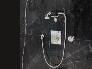 Ashburton Marble Bathroom Wall Application