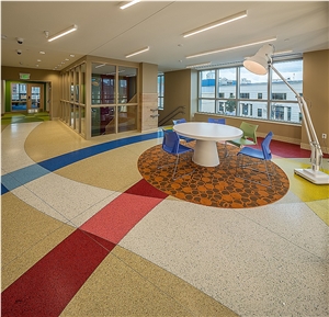 Thin-Set Epoxy Terrazzo Flooring