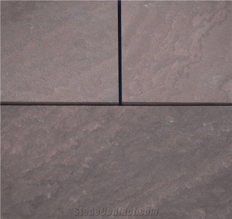 Brown Wave Sandstone Thermal Finish Pavement