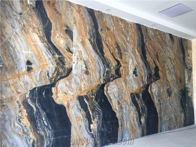 Miniature Crystal Marble Slabs