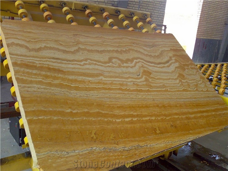 Yellow Travertine Blocks