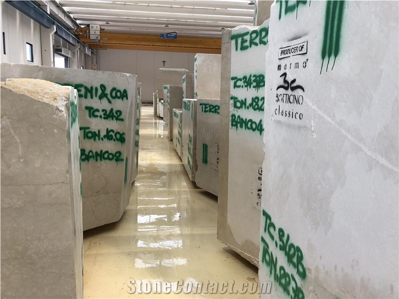 Botticino Classico Marble Blocks