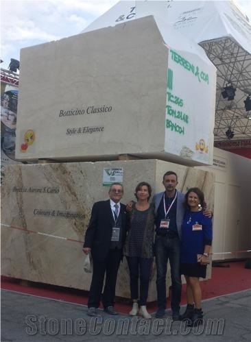 Botticino Classico Marble Blocks