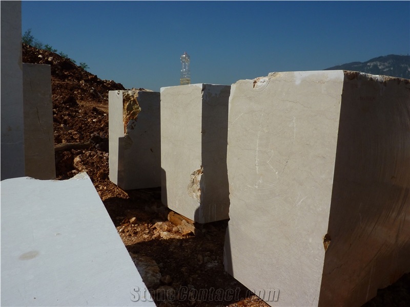 Botticino Classico Marble Blocks