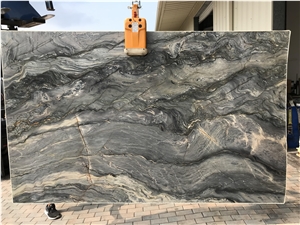 Explosion Blue Quartzite Slabs