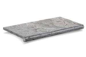 Silver Grey Bullnosed Deck Stair Steps