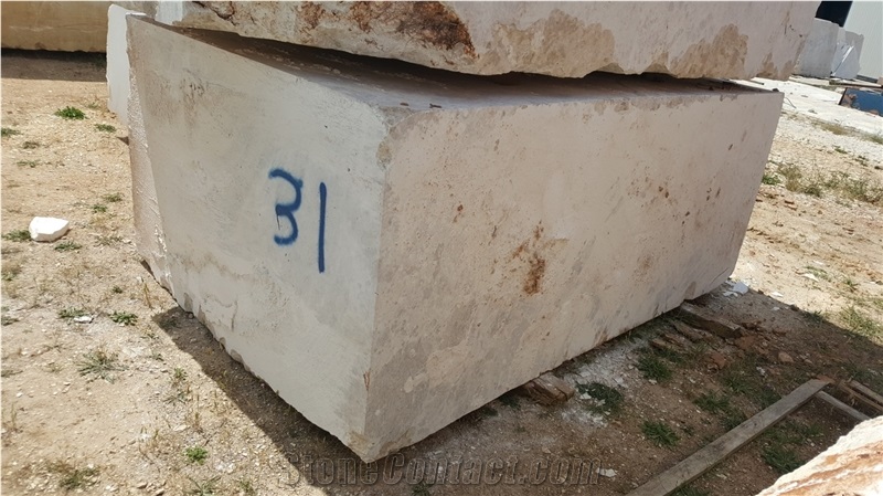 Selefkia Beige Marble Block