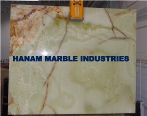 Light Green Onyx Tiles, Pakistan Light Green Onyx