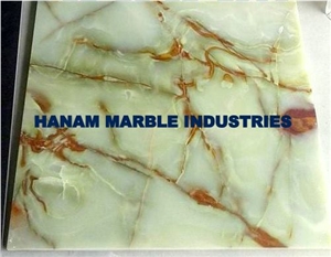 Light Green Onyx Tiles, Pakistan Light Green Onyx