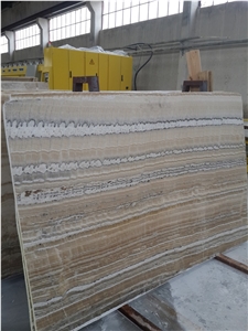 Golden Cloud Onyx Slabs