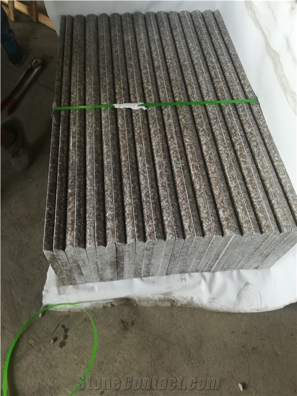 G664 Granite Stairs, Misty Brown Granite