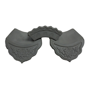 Japanese Style Clay Roof Tiles for Garden House