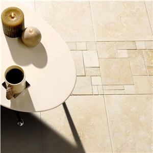 Canyon Travertine Honed Filled Floor Tiles