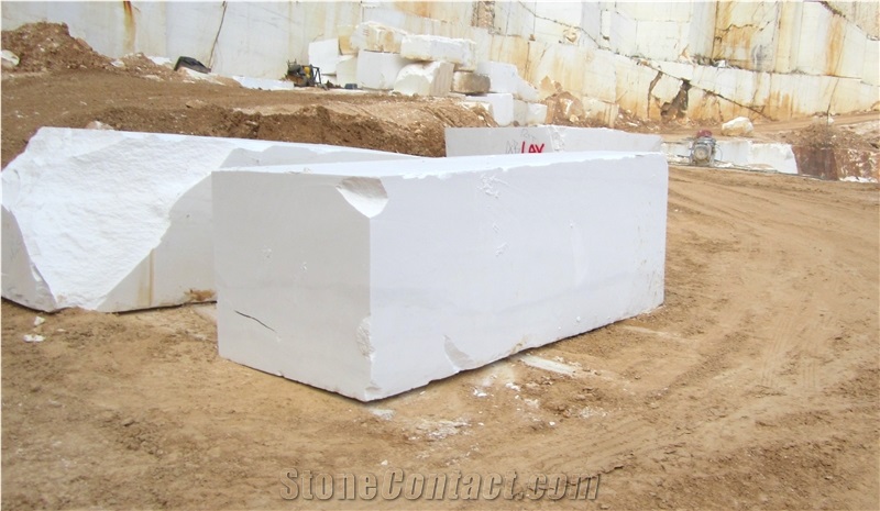 Thassos Pure White Marble Blocks