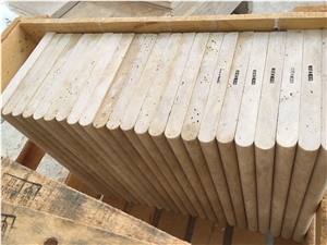 Travertine Noce Durango Bullnosed Pool Coping Pavers