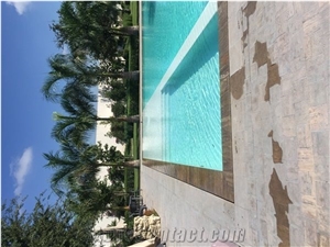 Travertine Pavers Durango Noce Mexico