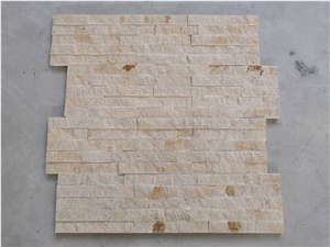 Beige Limestone Yellow Cladding Panel Ledge Cultur