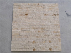 Beige Limestone Yellow Cladding Panel Ledge Cultur