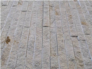 Beige Limestone Yellow Cladding Panel Ledge Cultur