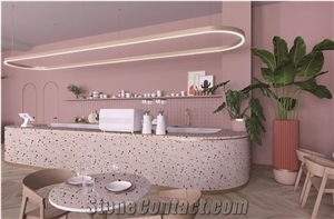 Flexible Terrazzo Tile Terrazzo Floor Tile