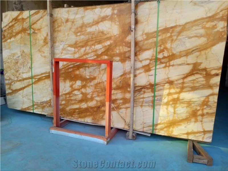 Giallo Siena Marble Slabs Golden Marble Yellow Slab