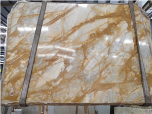 Giallo Siena Marble Slabs Golden Marble Yellow Slab