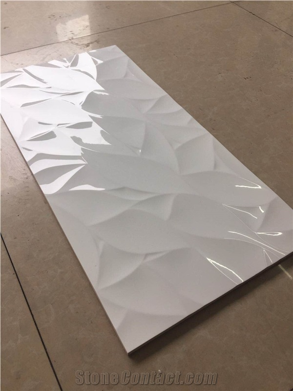 Glossy Ceramic Wall Tiles Jazz Bloom Ceramic Tile
